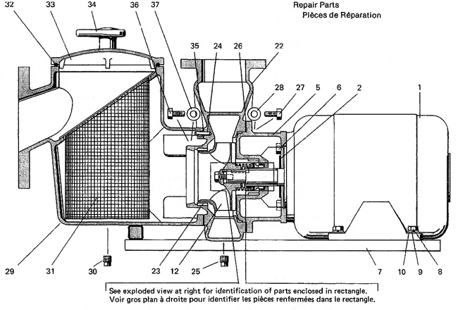 VM Pump Exploded View